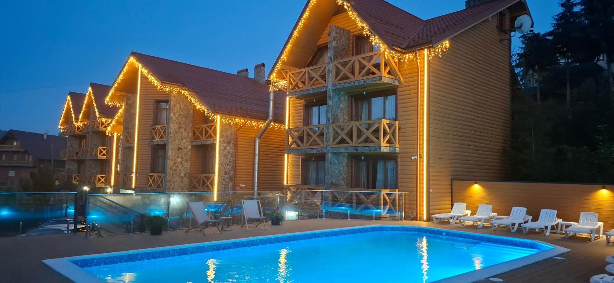 Karpatski Zori Hotel Буковель Экстерьер фото